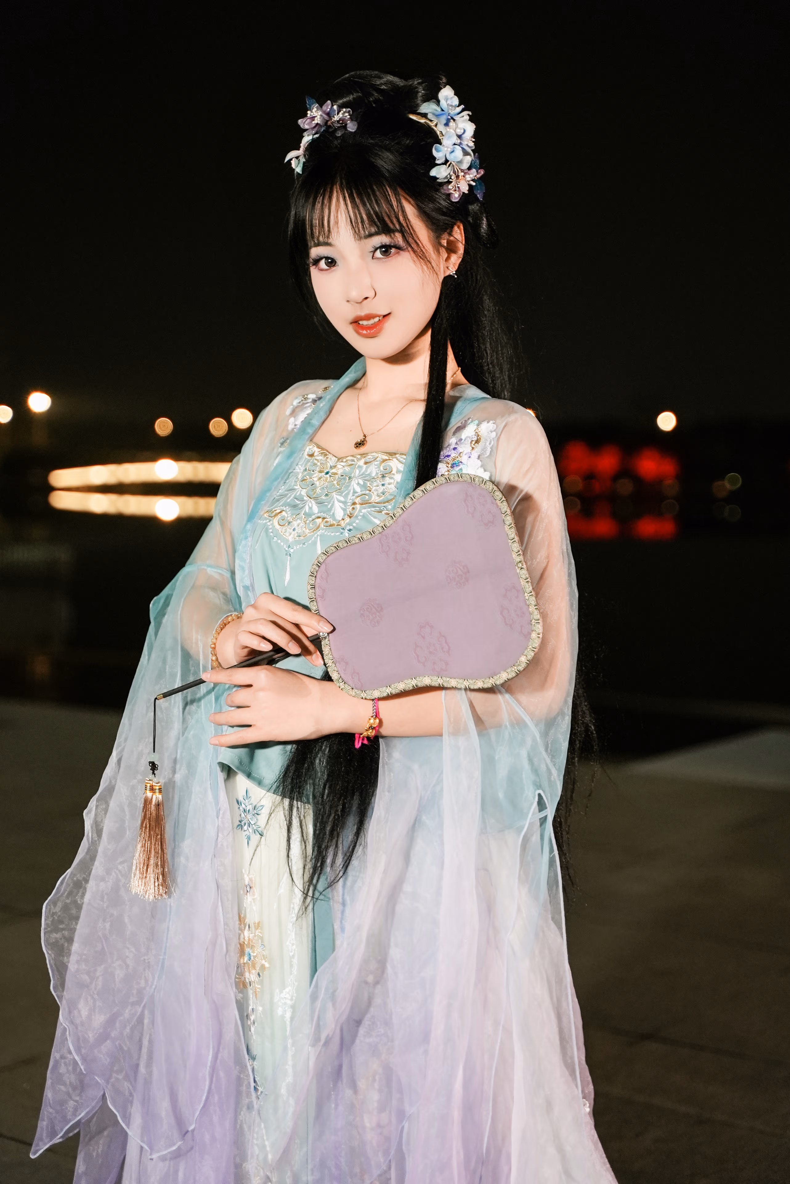 远香湖汉服,上海,2025年,中国国风摄影作品