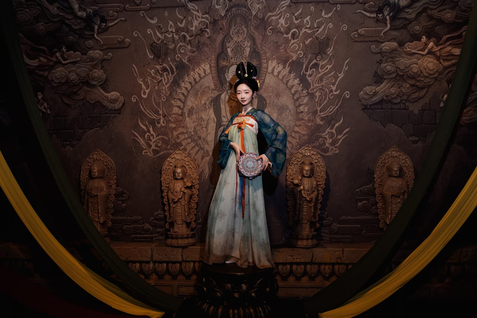 叙宴敦煌汉服，上海，2026年，中国国风摄影作品