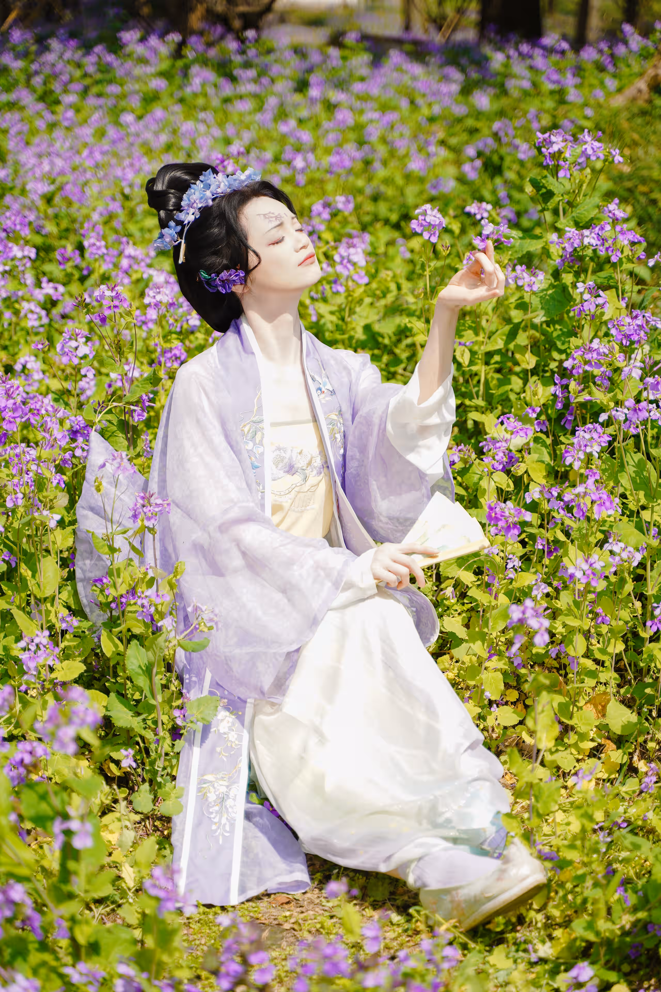 虎丘二月兰御君,上海,2024年,人像 · 写真摄影作品