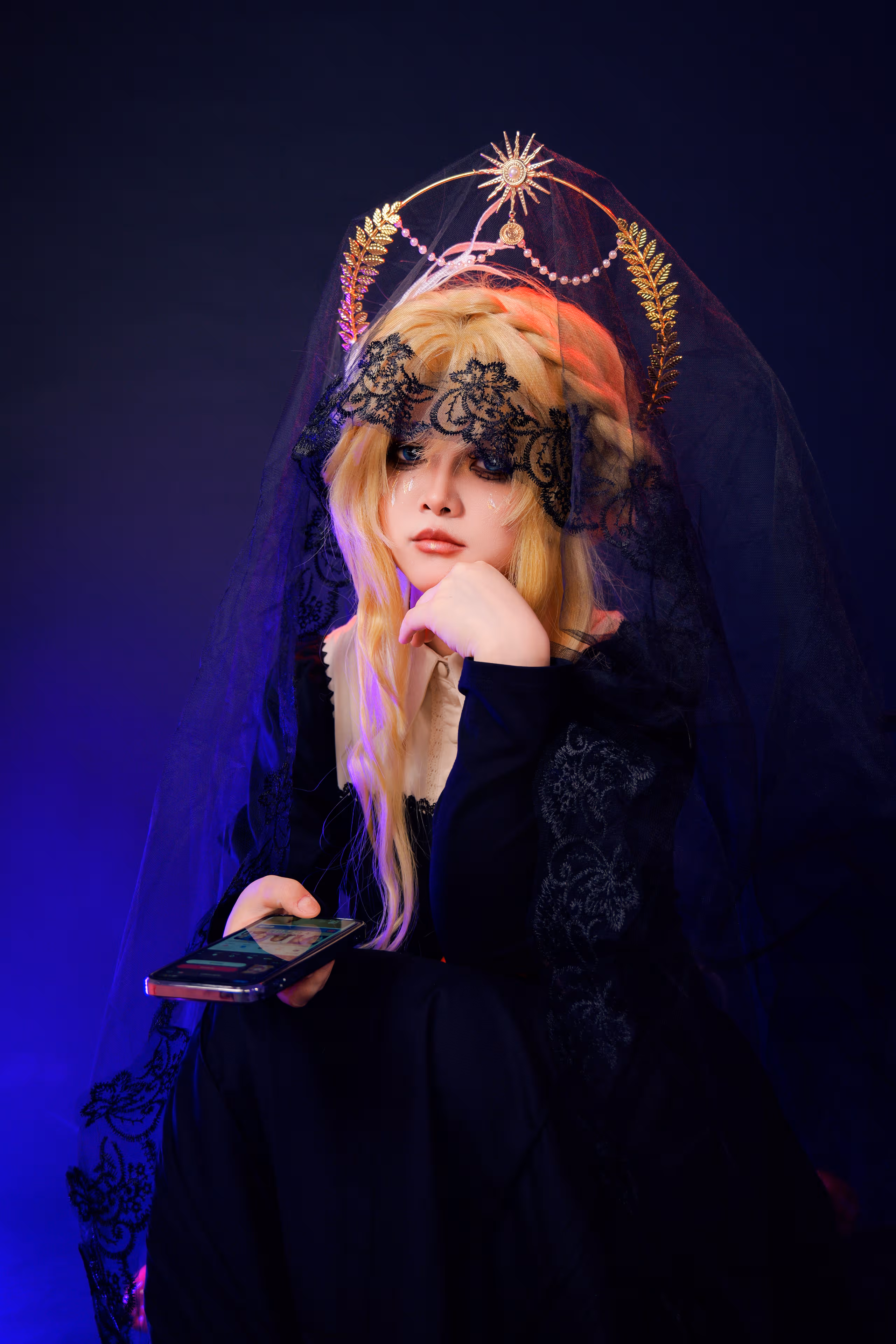 室内棚拍万圣节,上海,2025年,人像 · 写真摄影作品