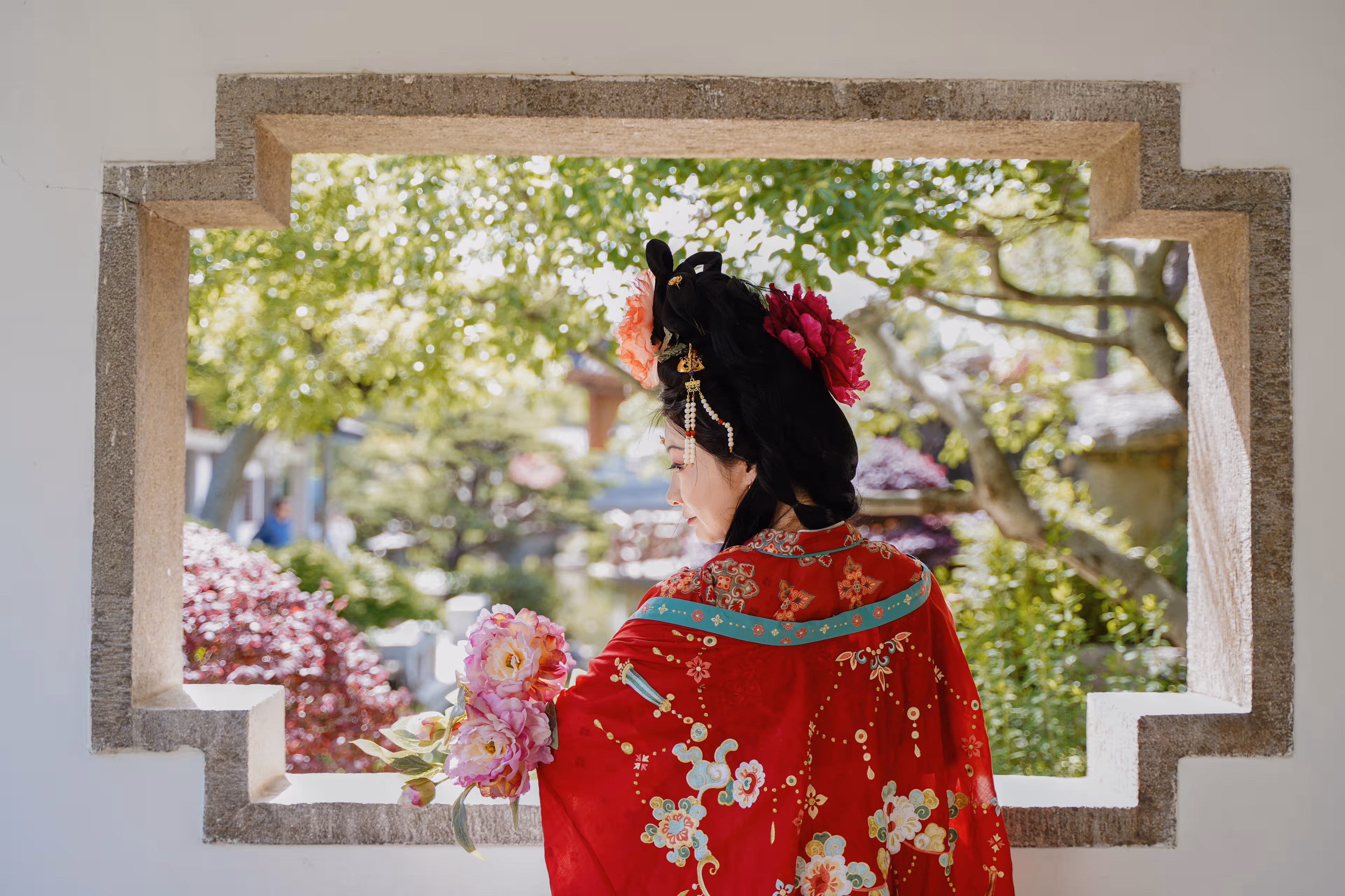 植物园12花神，上海，2024年，人像 · 写真摄影作品